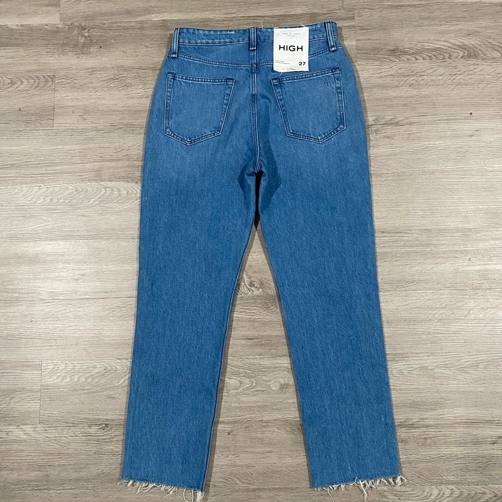 NWT Rag & Bone‎ Nina High Rise Cigarette Ankle Poppy 27 - Picture 10 of 10